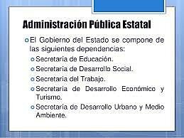 Administración Pública Estatal