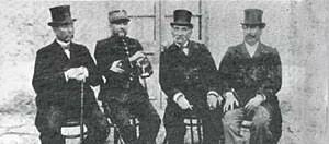 Junta de Gobierno Federal: José M.Pando, Serapio Reyes y Macario Pinilla