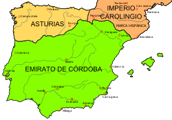 Abderramán I proclama el Emirato independiente de Córdoba