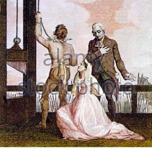 EJECUCIÓN DE MARIA ANTONIETA