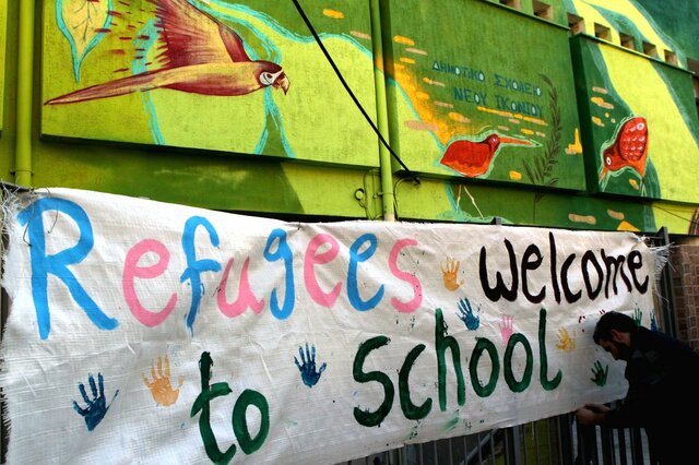 School and refugees