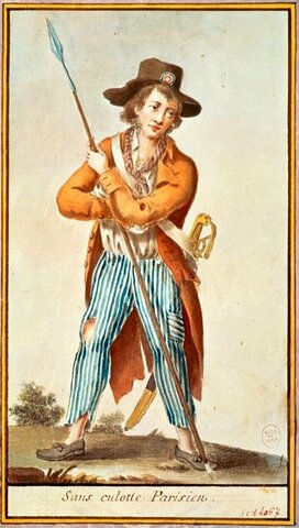 Insurrección de los Sans Culottes y destitución de Luis XVI