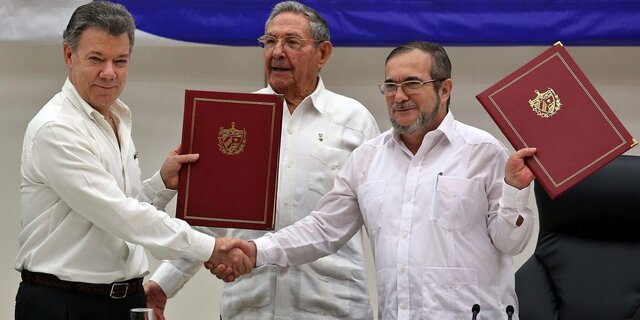 La iglesia participa en el acuerdo de paz con las FARC-EP