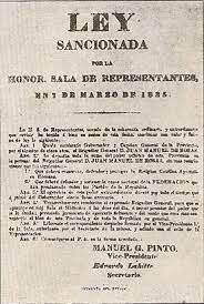 Se le concedió a Rosas la suma del poder público
