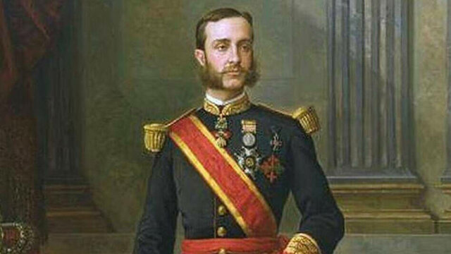 Arribada d'Alfons XII a Espanya