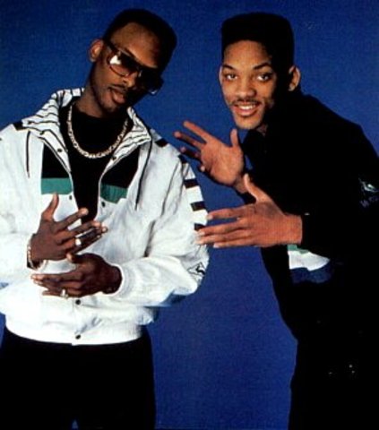 Earned the name Prince and began rapping with DJ Jazzy Jeff.