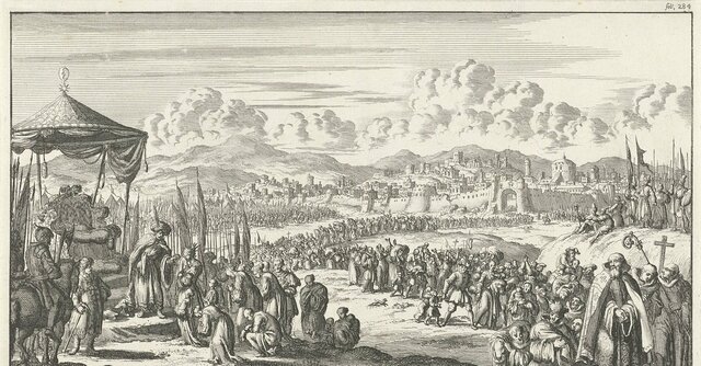 Les musulmans dans la Terre sainte