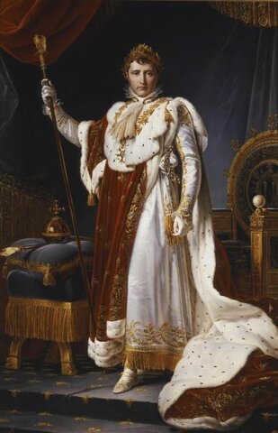 Napoleón coronado emperador