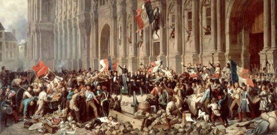 Proclamación de la II República francesa
