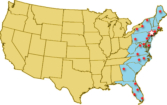 el viaje a la costa de este