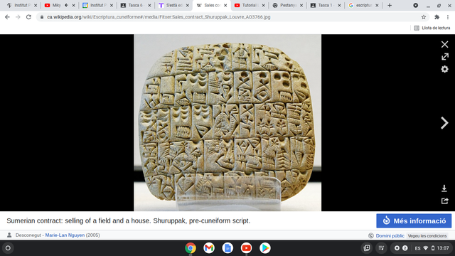 escriptura cuneÏforme