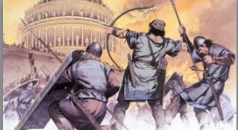 inici de l'edat mitjana (caiguda de l'emperi roma)