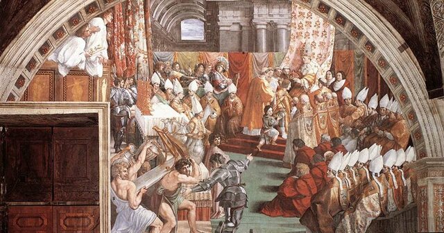 Coronació de Carlemany pel papa de Roma