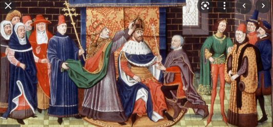 Coronació de Carlemany pel Papa de Roma