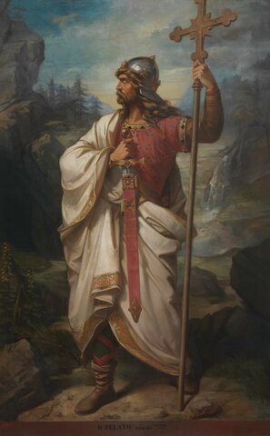 PELAYO FUNDA EL REINO DE ASTURIAS