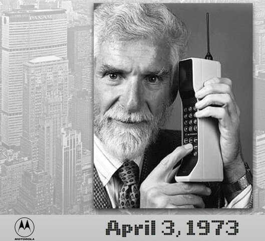 Eerste gsm - Martin Cooper