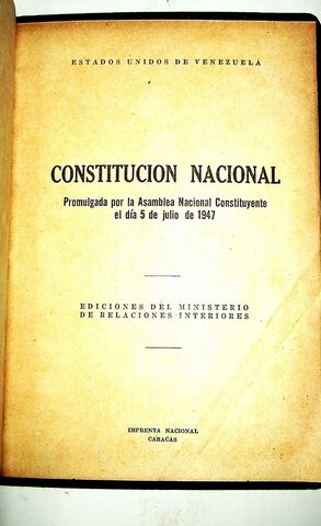 Constitución de Venezuela de 1947