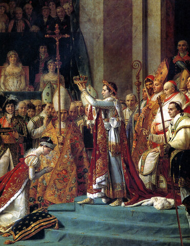 Napoleón coronado emperador