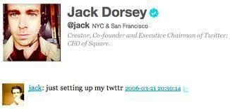 se envia el primer tuit