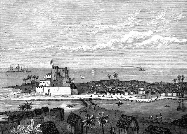 The Portuguese Begin Trading on "The Gold Coast"