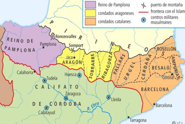 CARLOMAGNO ESTABLECE LA MARCA HISPÁNICA