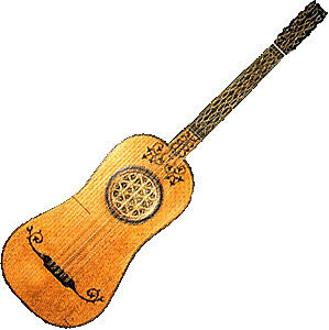 Primera versión de la guitarra