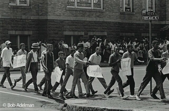 Children March at Birmingham