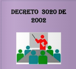 DECRETO 3020  10/12/2002
