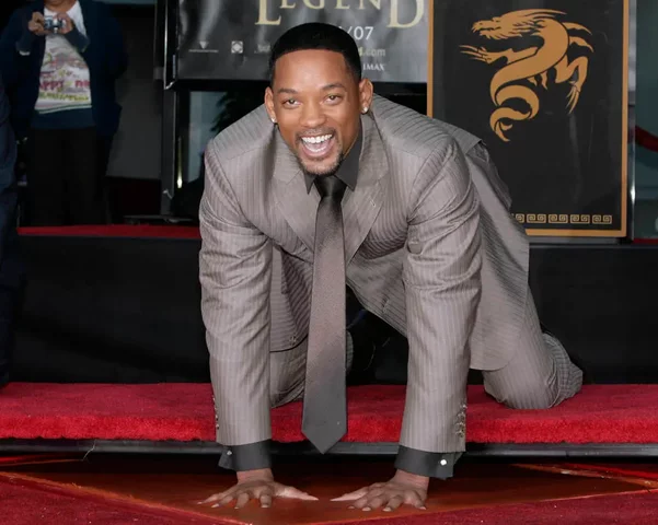 Will Smith was recognized at the Grauman's Chinese Theater on Hollywood Boulevard