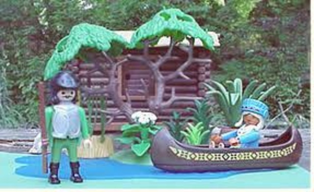 Indians Teach People of Jamestown