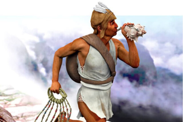 Chasqui Imperio Inca  1438-1535