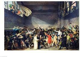 The “Tennis Court Oath”