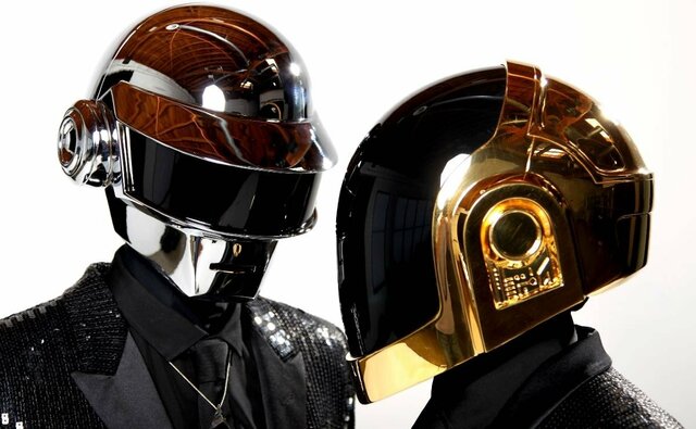 Daft Punk helmets