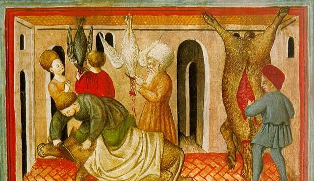 La cocina del antiguo testamento