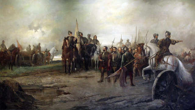 The battle of Villalar