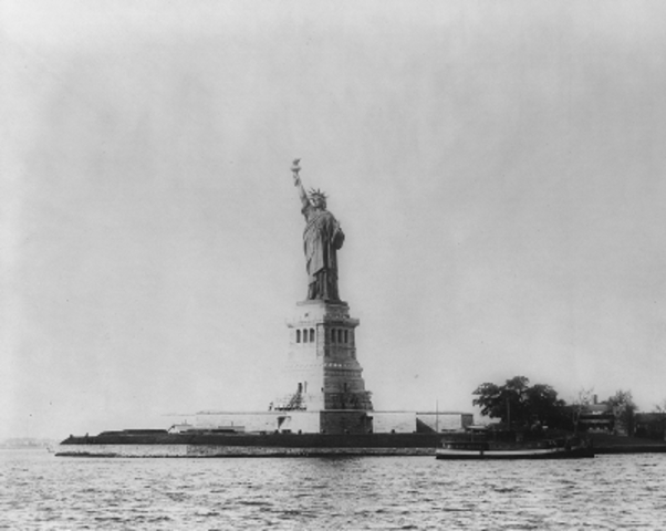 Arrival at Ellis Island