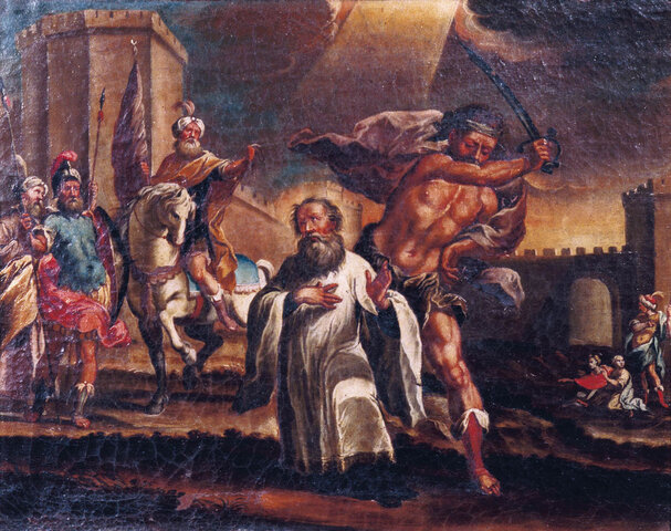 Martirio de San Eulogio, en Córdoba