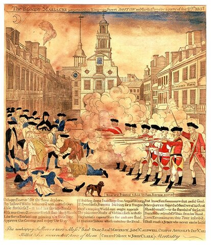 Boston Massacre March 5,1770