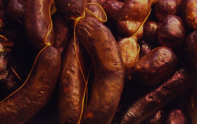 Variedad con materia animal