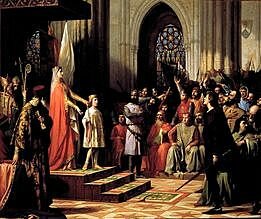 Nacimiento de las cortes de Castilla y León.