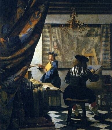El taller de l'artista, Vermeer