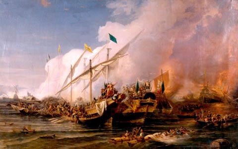 The Battle of Girolata