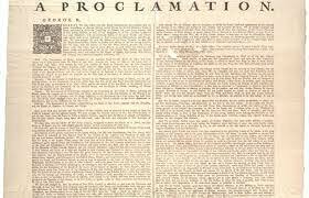 Proclamation