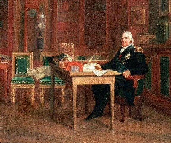 Luis XVIII promulga una carta otorgada a Francia