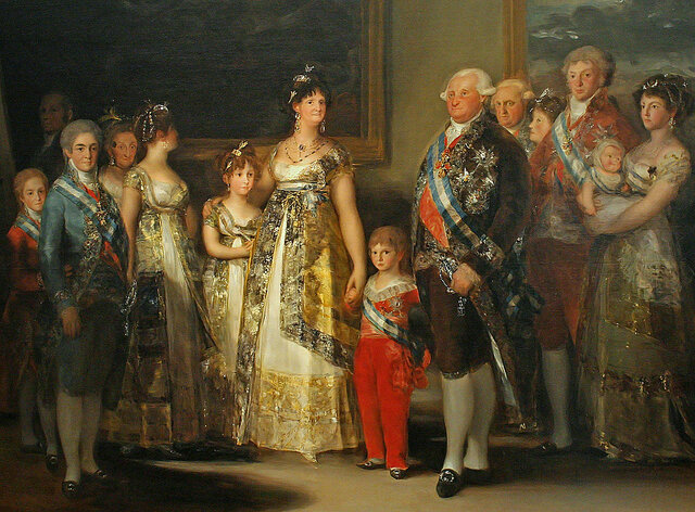 Família de Carles IV, Goya