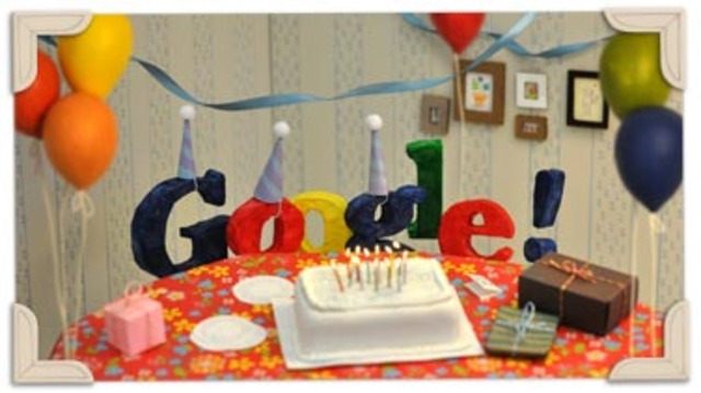 Gooooooooooooogle faz 13 anos