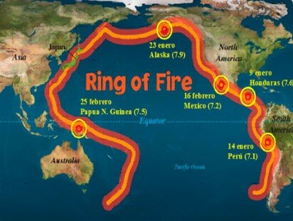Cinturón de fuego del Pacífico
