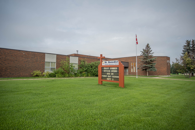 -1 First day at St. Benedict Elementary Catholic Schoo