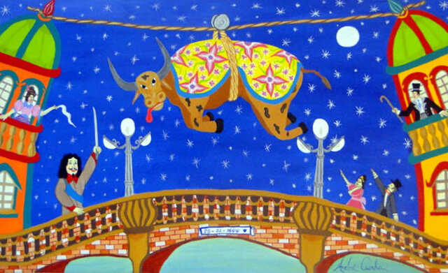 Ponte Maurício de Nassau: Festa do Boi Voador