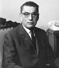 1964 Agustín Yáñez. Secretario de Educación Pública 1964-1970